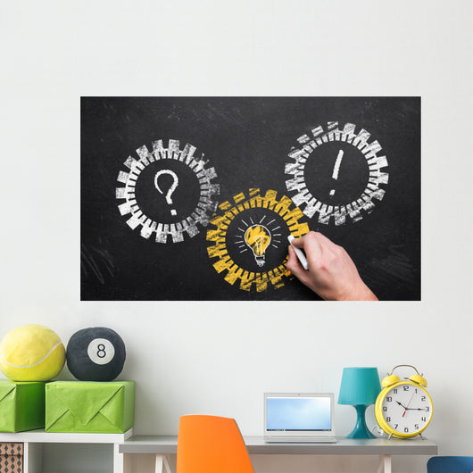 Problemlosung Mit Einer Idee Wall Decal
