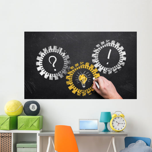 Problemlosung Mit Einer Idee Wall Decal