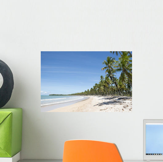 Remote Tropical Brazilian Beach Wall Decal