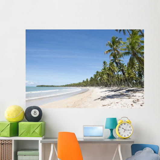Remote Tropical Brazilian Beach Wall Decal