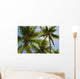 Coconut Palm Trees Standing Wall Decal