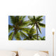 Coconut Palm Trees Standing Wall Decal