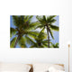Coconut Palm Trees Standing Wall Decal