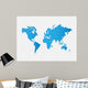 World Map Illustration Wall Decal