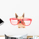 Cute Chihuahua with Giant Wall Decal