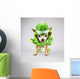 Cute Chihuahua Dressed up Wall Decal