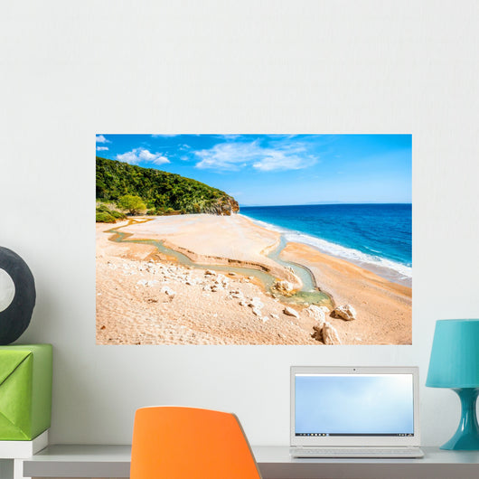 Gjipe beach Wall Mural