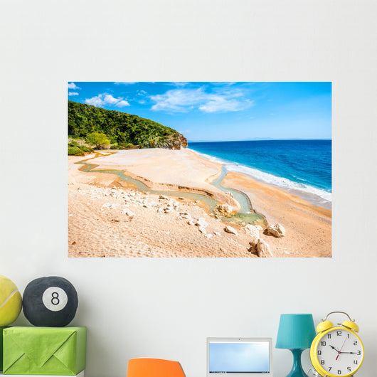 Gjipe beach Wall Mural