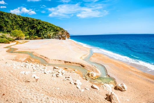 Gjipe beach Wall Mural