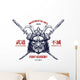 Japanese Grunge Print Wall Decal