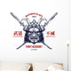 Japanese Grunge Print Wall Decal