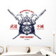 Japanese Grunge Print Wall Decal