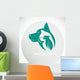 Vector Image Dog Cat Wall Decal