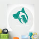Vector Image Dog Cat Wall Decal