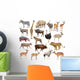 Africa Animals Wall Stickers Wall Decal