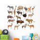 Africa Animals Wall Stickers Wall Decal