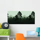 Seamless Landscape Trees and Wall Decal