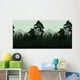 Seamless Landscape Trees and Wall Decal