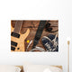 Modern Electric Guitar Wall Decal