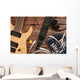 Modern Electric Guitar Wall Decal