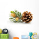 Pine Cone Wall Decal