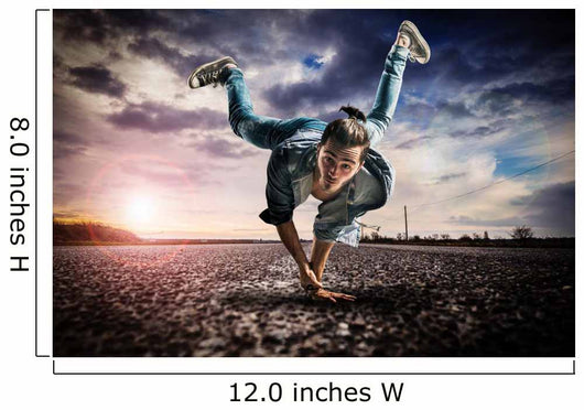 Danseur Breakdance Wall Decal