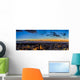 Leipzig Am Abend Panorama Wall Decal
