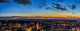 Leipzig Am Abend Panorama Wall Decal