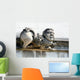 Stone Gargoyle with Funny Wall Decal