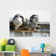 Stone Gargoyle with Funny Wall Decal