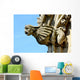 Stone Gargoyle Church Spire Wall Decal