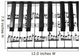 Keyboard Grand Piano Wall Decal