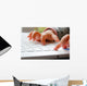 Child with Computer Wall Decal