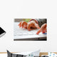 Child with Computer Wall Decal