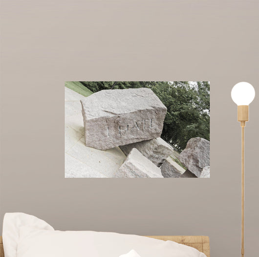 Franklin Delano Roosevelt Memorial Wall Decal