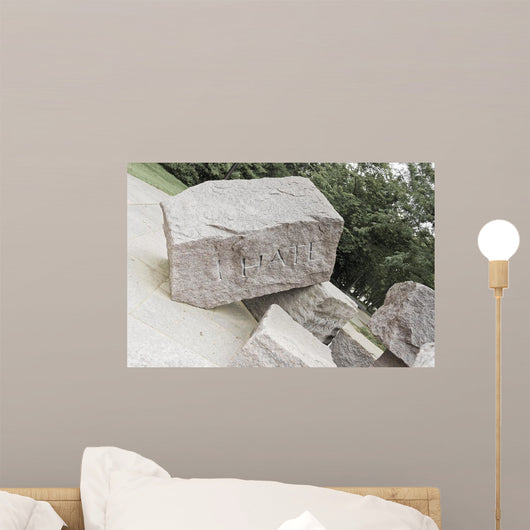 Franklin Delano Roosevelt Memorial Wall Decal