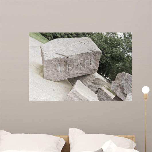 Franklin Delano Roosevelt Memorial Wall Decal
