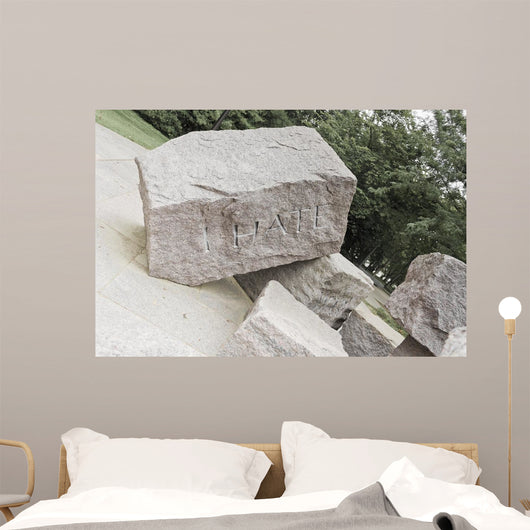 Franklin Delano Roosevelt Memorial Wall Decal
