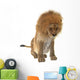 Male Lion Wall Decal