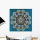 Abstract Ethnic round Ornament Wall Decal