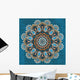 Abstract Ethnic round Ornament Wall Decal