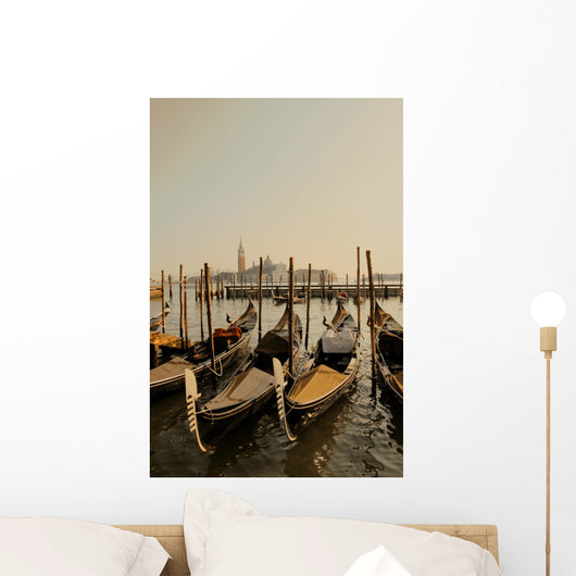 Venice Gondolas Grand Canal Wall Decal
