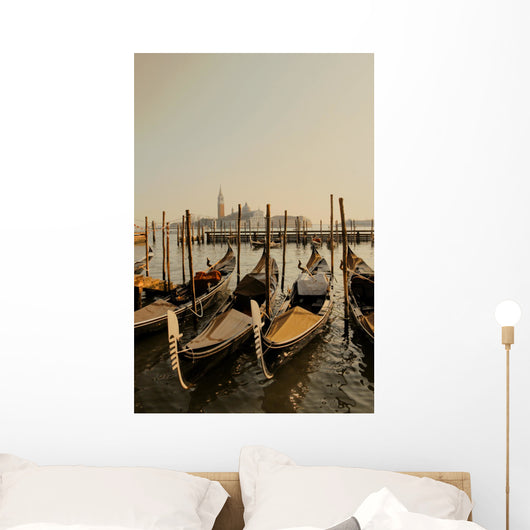 Venice Gondolas Grand Canal Wall Decal