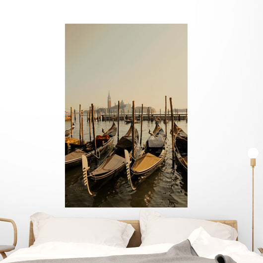 Venice Gondolas Grand Canal Wall Decal