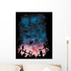 Horror Skulls and Cemetery Wall Decal