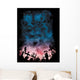 Horror Skulls and Cemetery Wall Decal