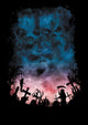 Horror Skulls and Cemetery Wall Decal