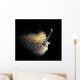 Electric Guitar Natural Wood Wall Decal