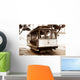 Old Tram Wall Decal