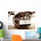 Old Tram Wall Decal